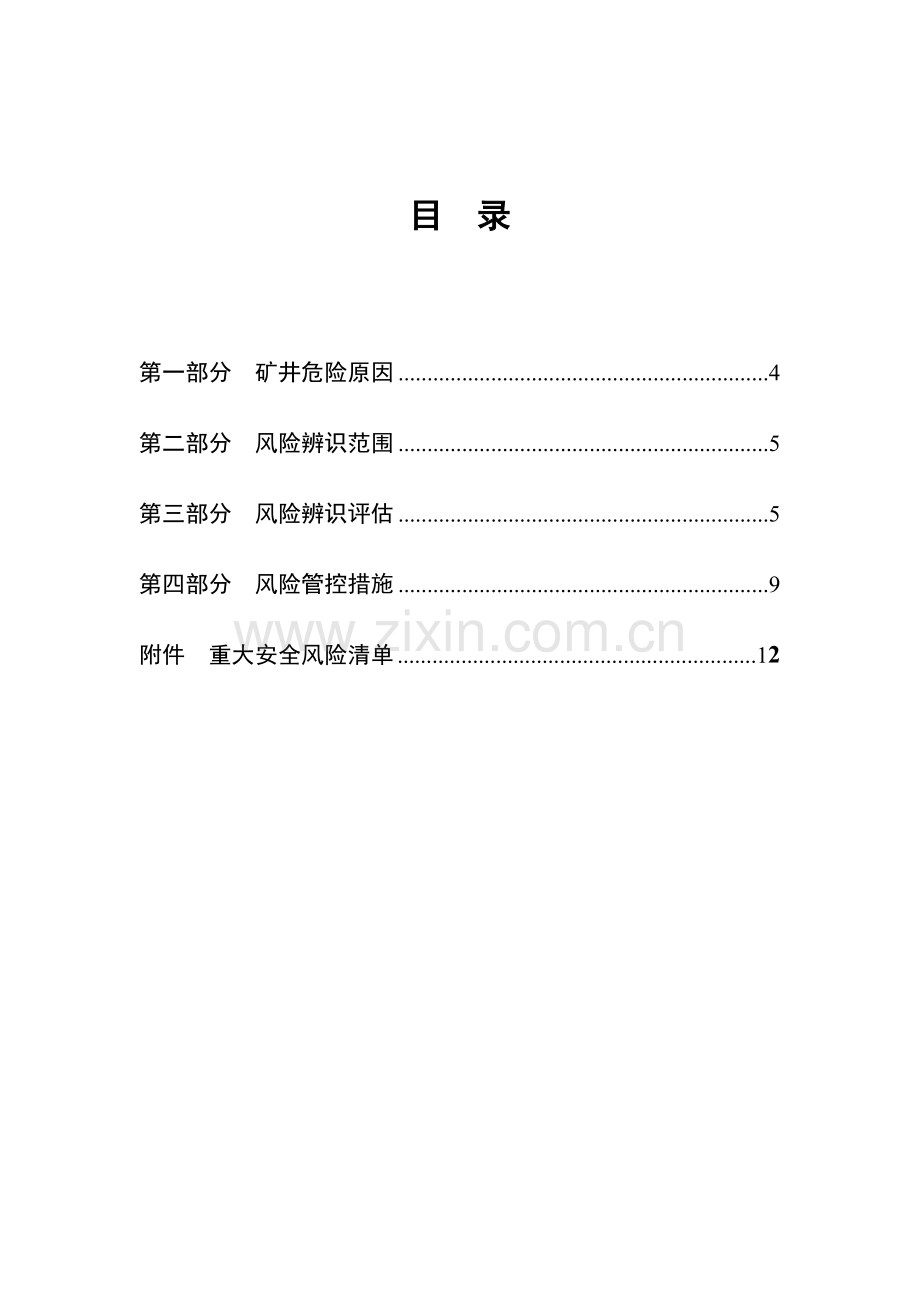 煤矿安全风险辨识评估报告.doc_第2页