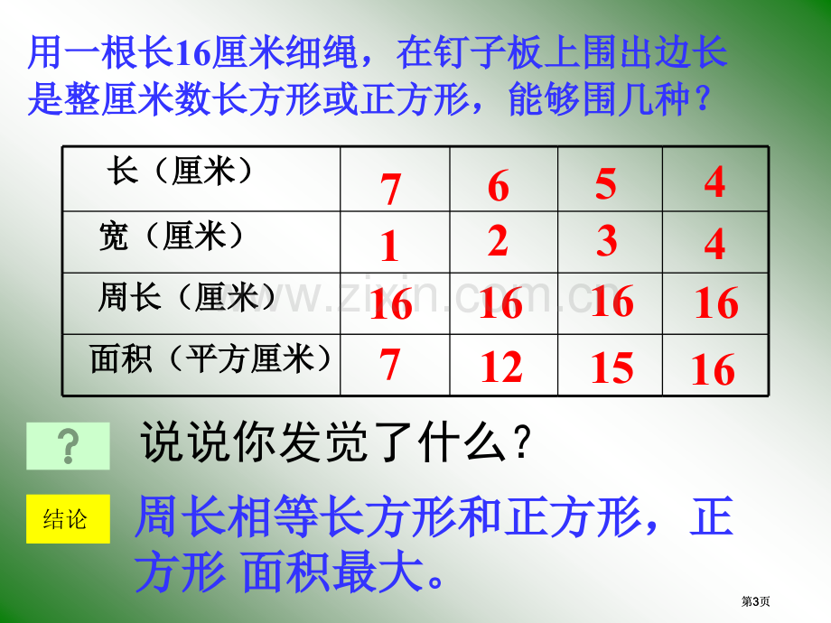 长方形和正方形的面积和复习e公开课一等奖优质课大赛微课获奖课件.pptx_第3页