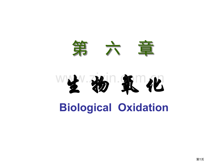 成教生物氧化公开课一等奖优质课大赛微课获奖课件.pptx_第1页