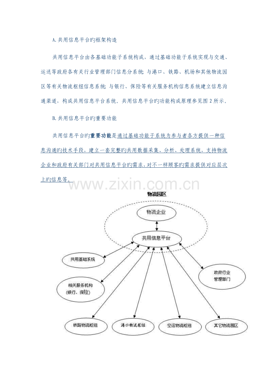 物流园区信息平台系统规划框架设计.doc_第3页