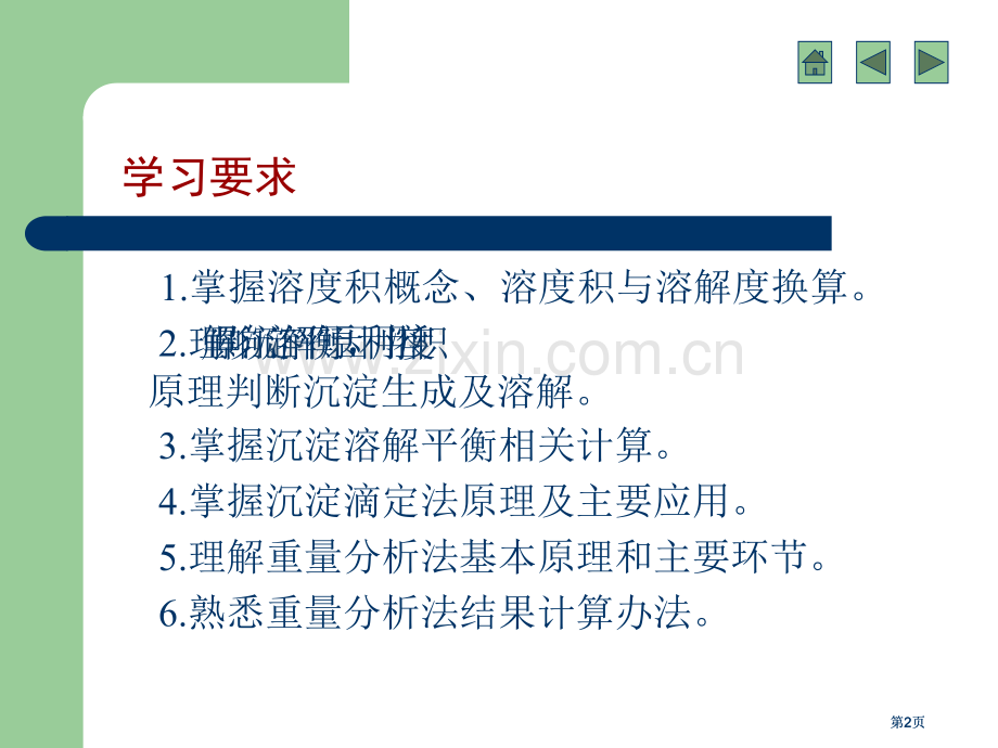 沉淀溶解平衡及在分析化学中的应用市公开课金奖市赛课一等奖课件.pptx_第2页