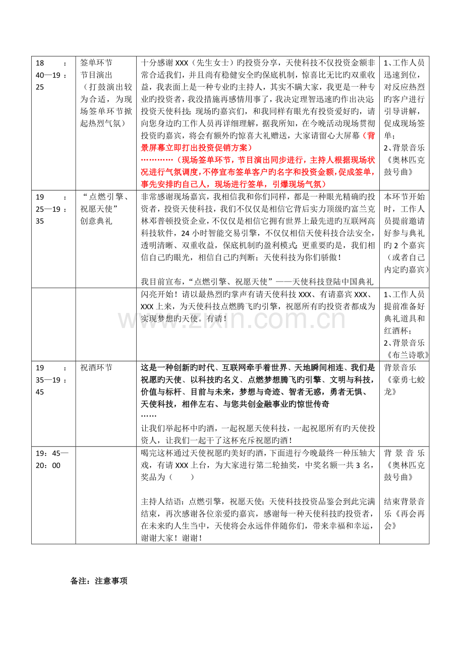 金融公司酒会具体流程及主持稿.docx_第3页