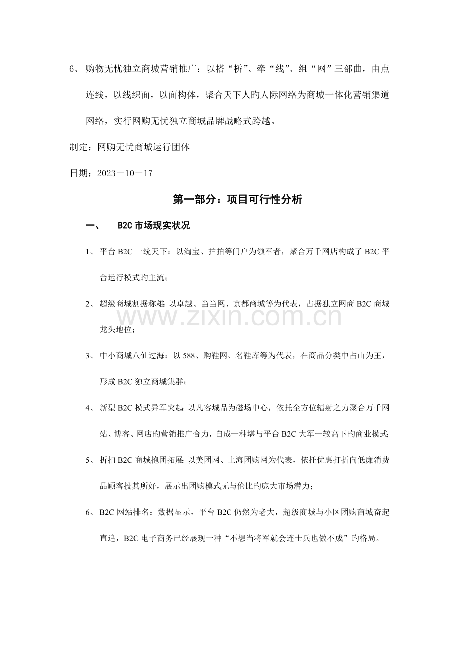 网上商城项目策划市场营销策划.docx_第2页