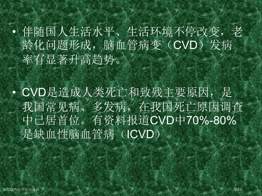 血管超声医学知识培训专家讲座.pptx_第2页