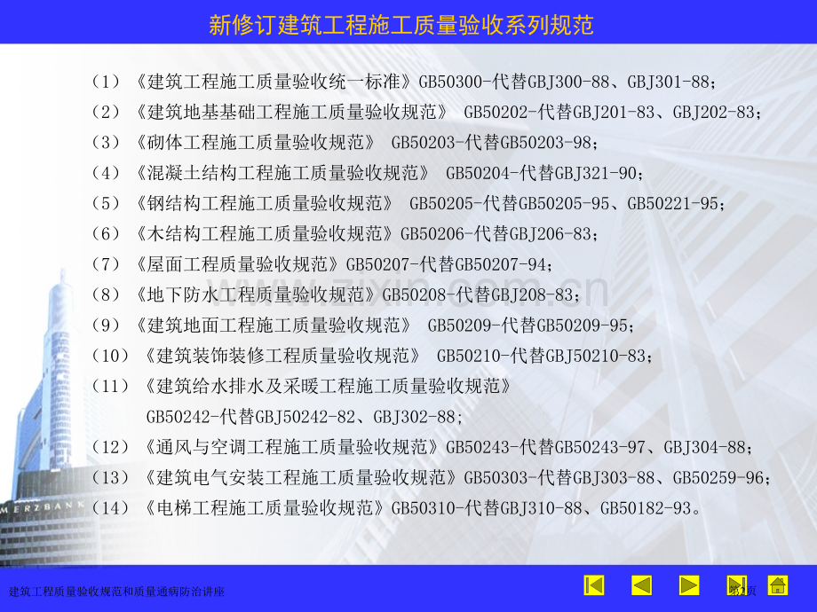 建筑工程质量验收规范和质量通病防治讲座专家讲座.pptx_第2页