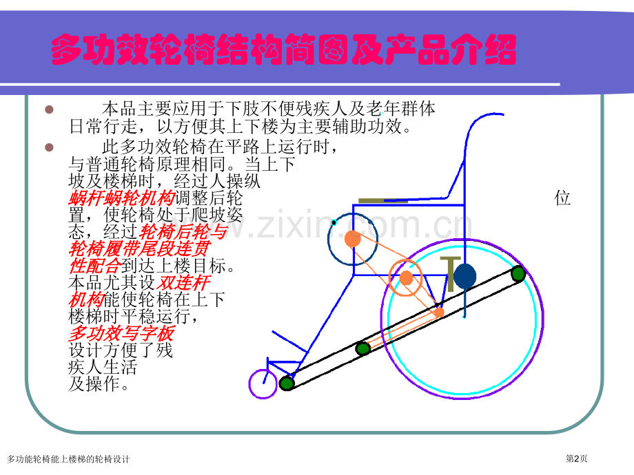 多功能轮椅能上楼梯的轮椅设计.pptx_第2页