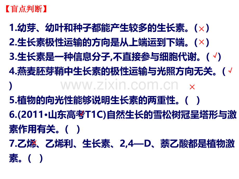 2015高三生物一轮复习植物的激素调节总结.pptx_第3页