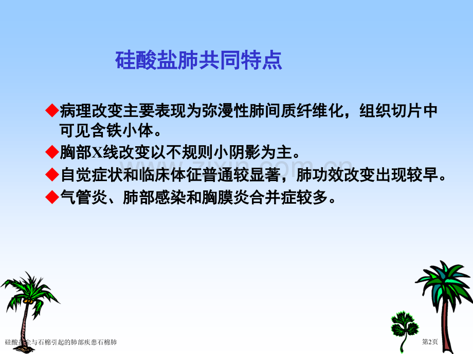 硅酸盐尘与石棉引起的肺部疾患石棉肺专家讲座.pptx_第2页