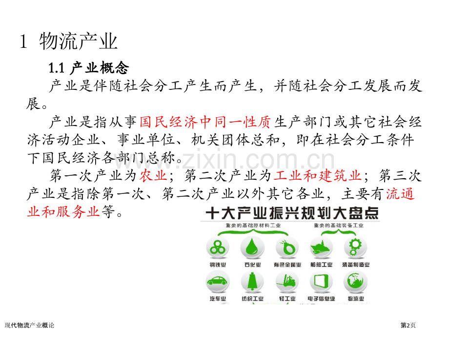 现代物流产业概论.pptx_第2页