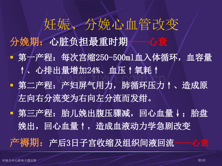 妊娠合并心脏病主题宣教专家讲座.pptx_第3页