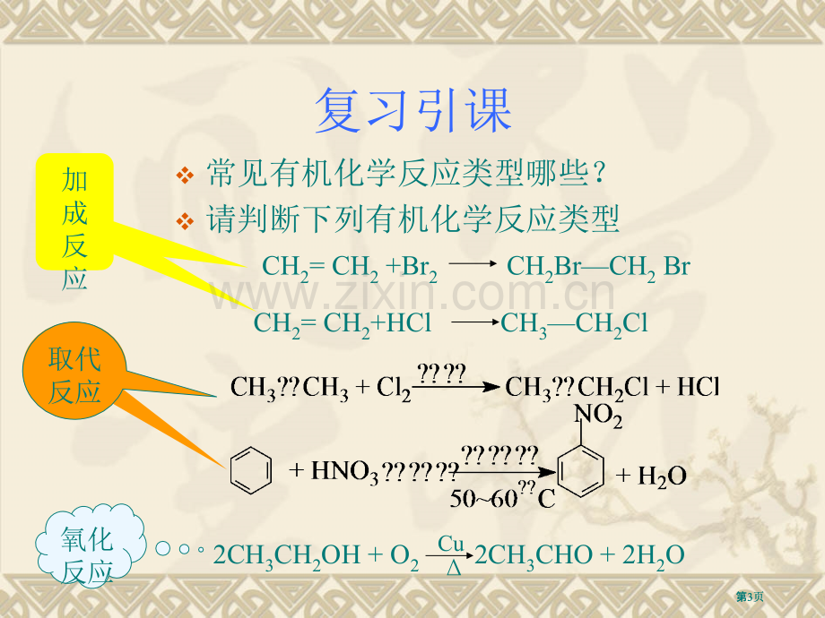 有机化学反应的主要类型(2)市公开课金奖市赛课一等奖课件.pptx_第3页