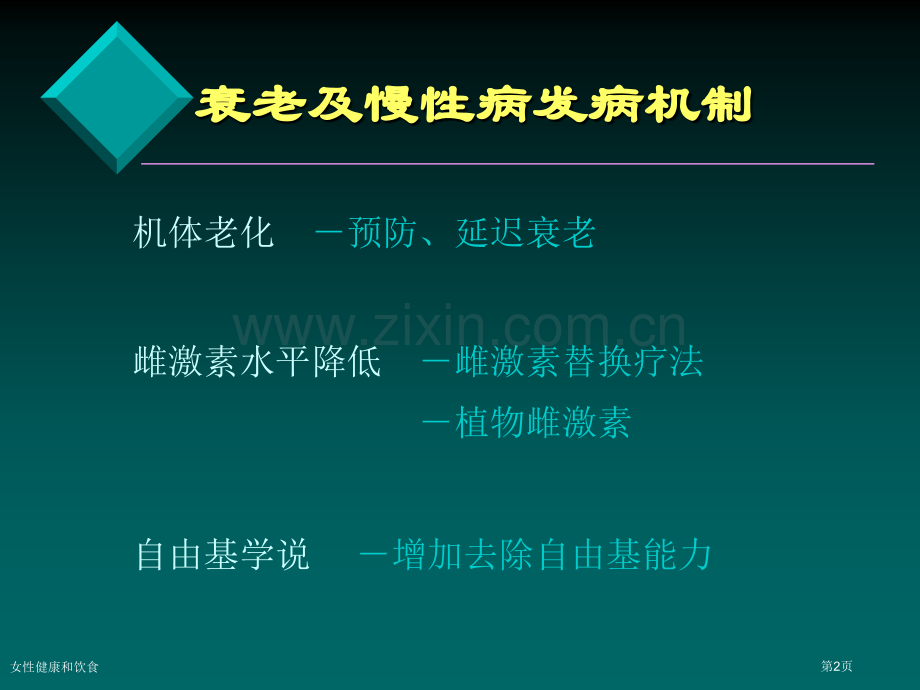 女性健康和饮食专家讲座.pptx_第2页