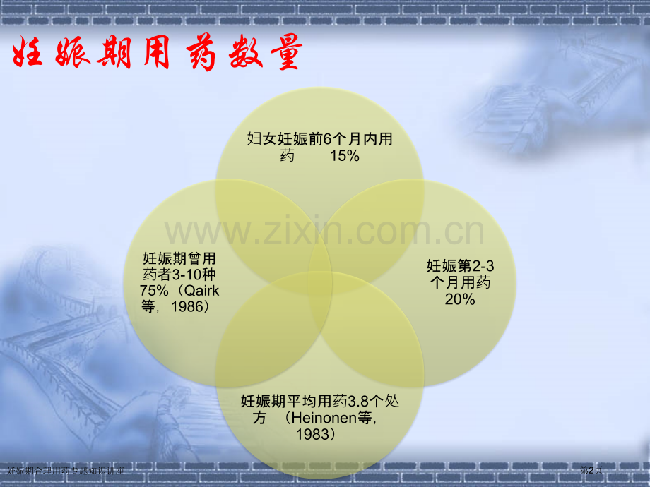 妊娠期合理用药专题知识讲座专家讲座.pptx_第2页