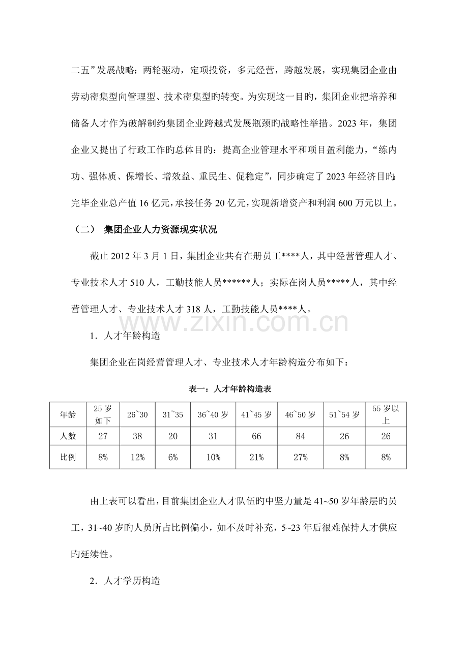 集团公司人才引进培养发展规划.doc_第2页