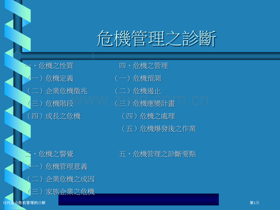 现代企业危机管理的诊断.pptx_第1页