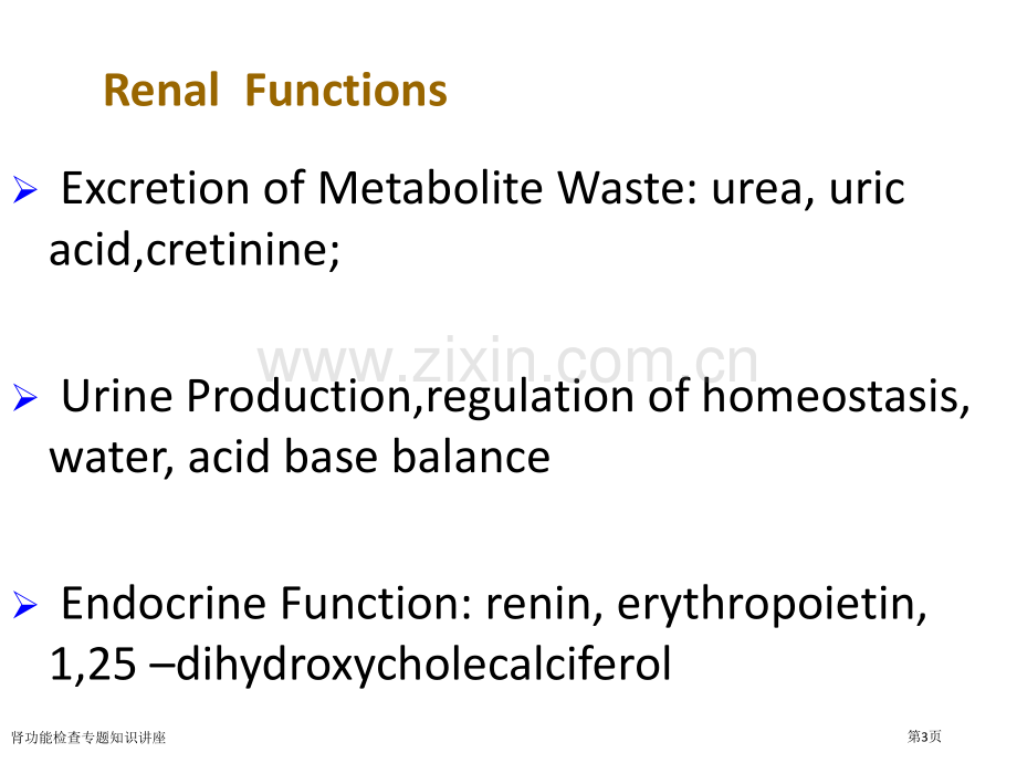 肾功能检查专题知识讲座专家讲座.pptx_第3页