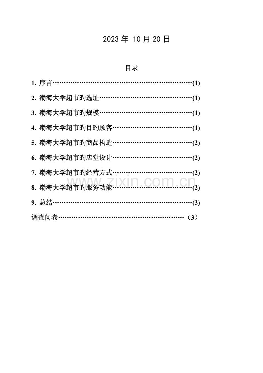 渤海大学超市市场调查报告孟范良.doc_第2页