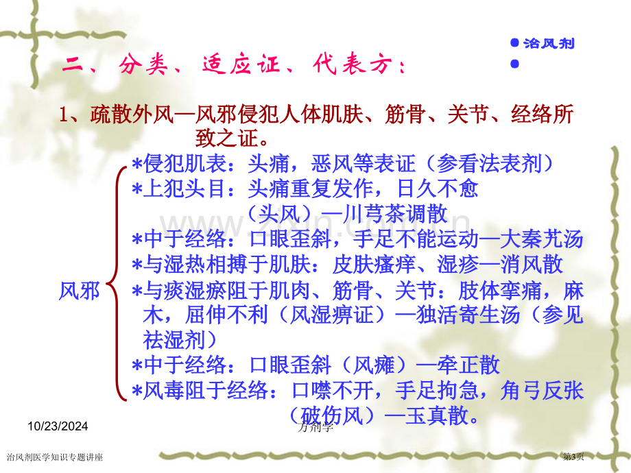 治风剂医学知识专题讲座专家讲座.pptx_第3页