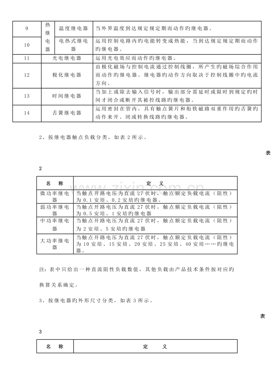 继电器术语解释及使用注意事项.doc_第3页