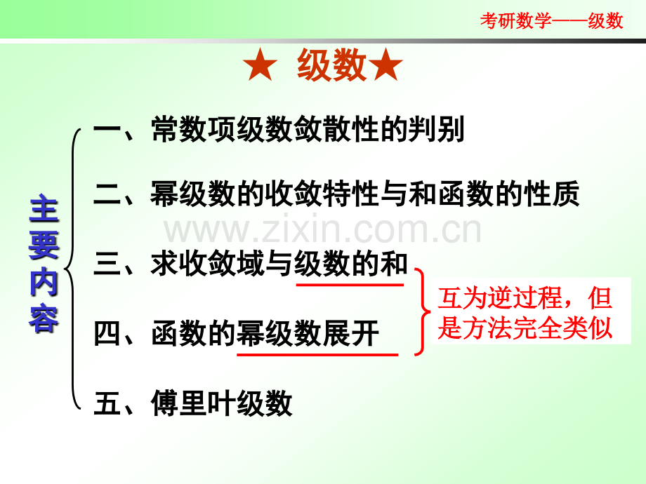 2015考研数学辅导4无穷级数解析.pptx_第2页