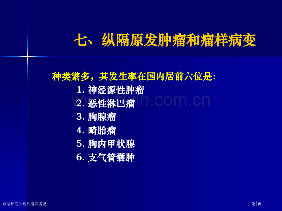 纵隔原发肿瘤和瘤样病变专家讲座.pptx_第2页