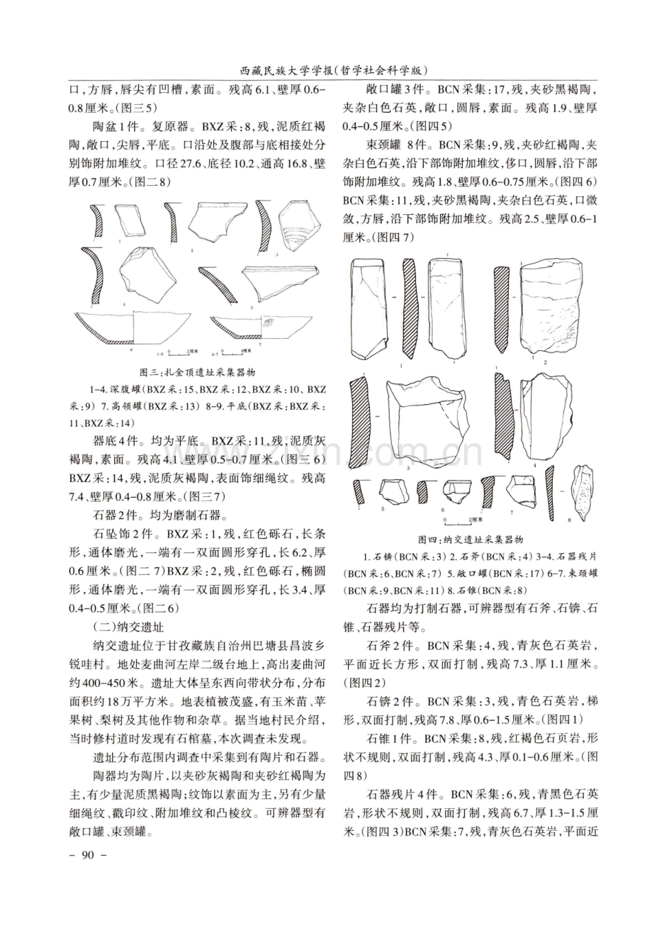 2021年度四川省甘孜藏族自治州巴塘县先秦两汉遗存考古调查简报.pdf_第3页