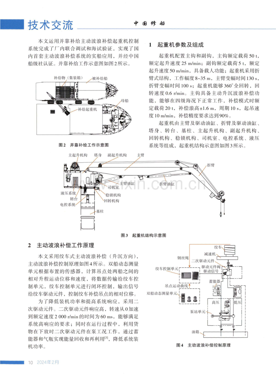 主动波浪补偿起重机控制系统设计.pdf_第2页