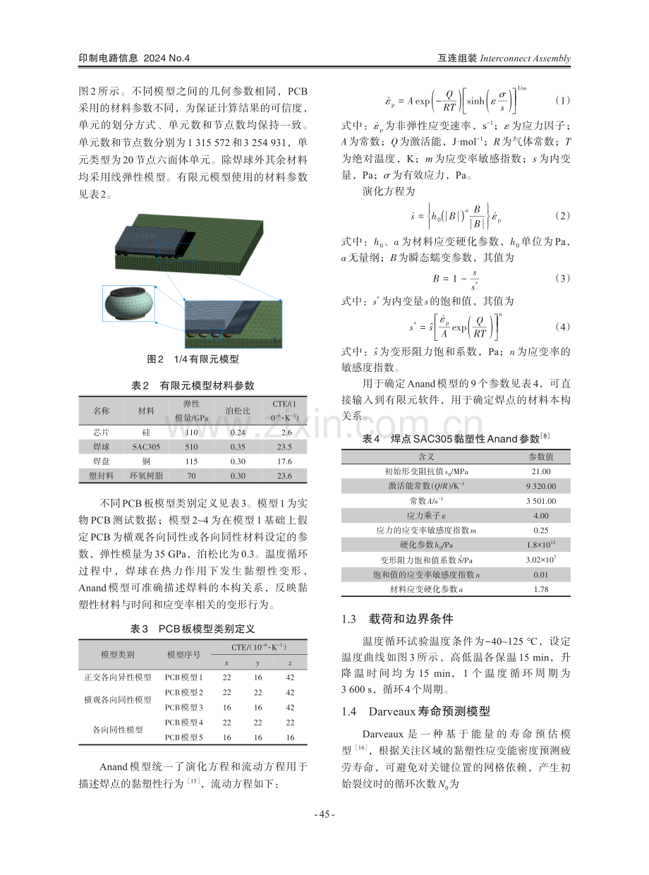 PCB各向异性行为对焊点疲劳寿命的影响研究.pdf_第3页