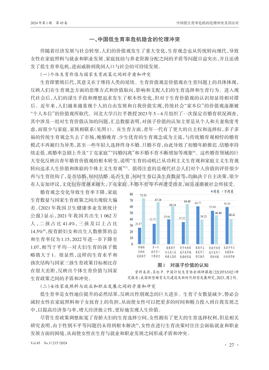 中国低生育率危机的伦理冲突及其应对.pdf_第2页