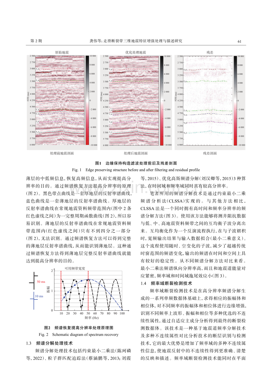 走滑断裂带三维地震特征增强处理与描述研究.pdf_第3页