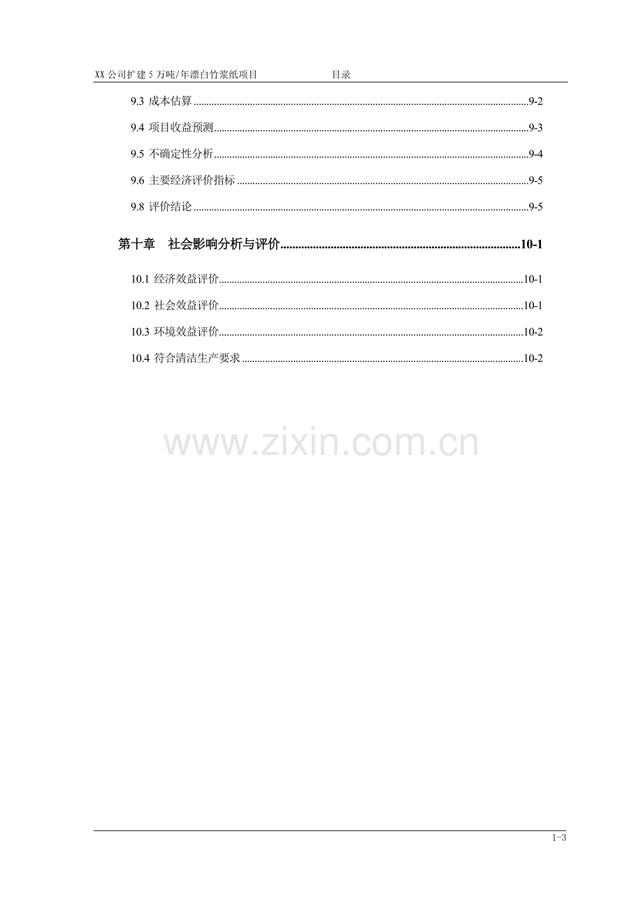 年处理5万吨竹浆纸扩建项目可行性研究报告(优秀).doc_第3页