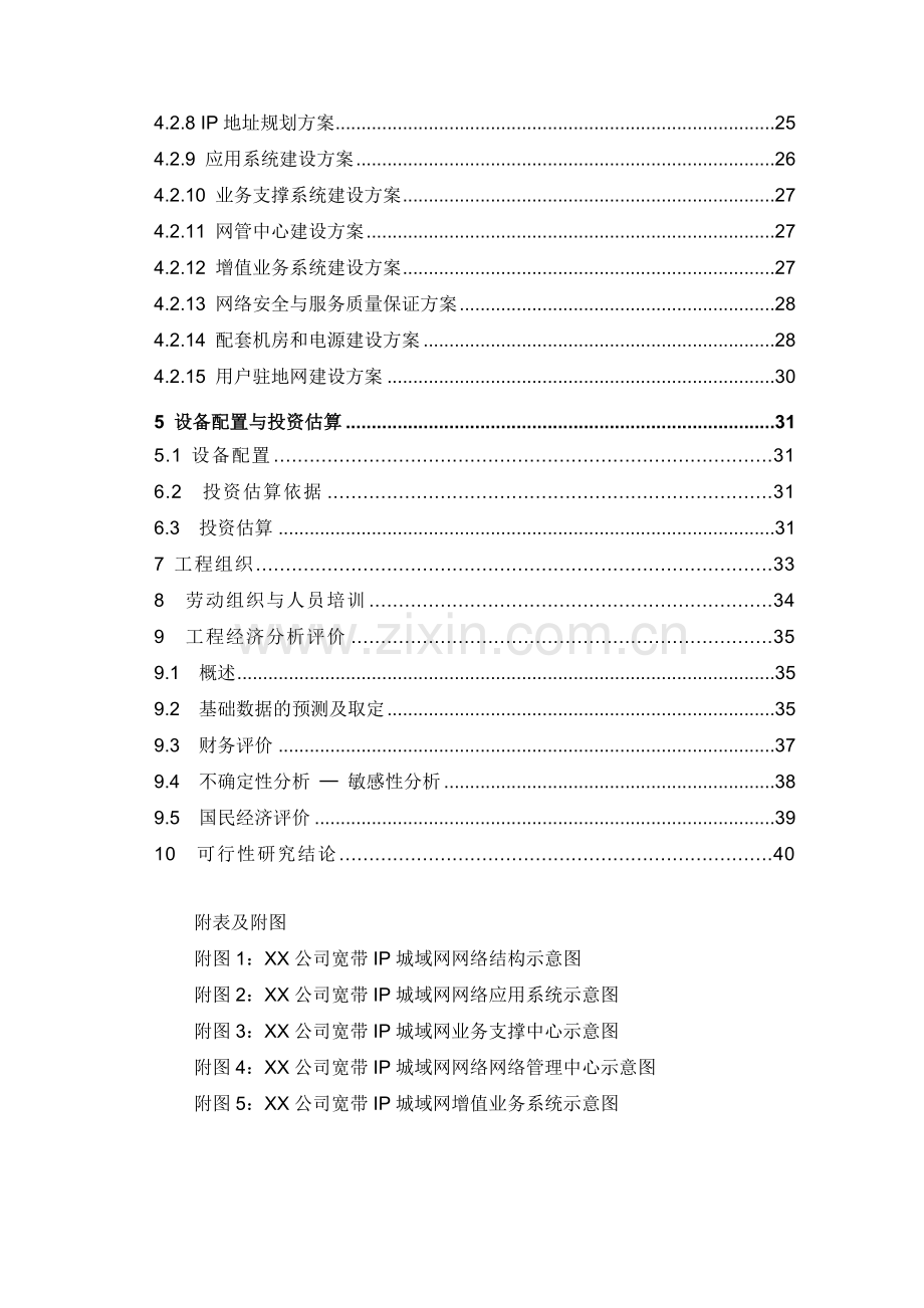 宽带城域网工程项目可行性研究报告.doc_第2页