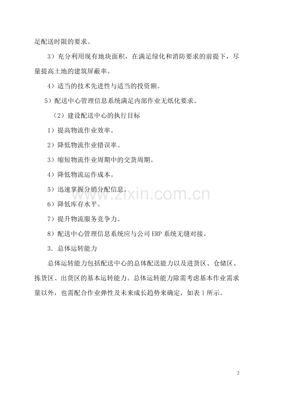 物流师二级综合评审方案设计示范医药配送中心规划方案.doc_第2页