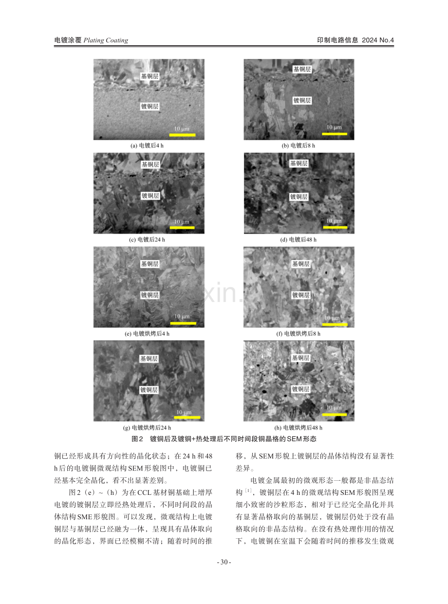 PCB电镀铜后热处理对制程及性能的影响分析.pdf_第3页