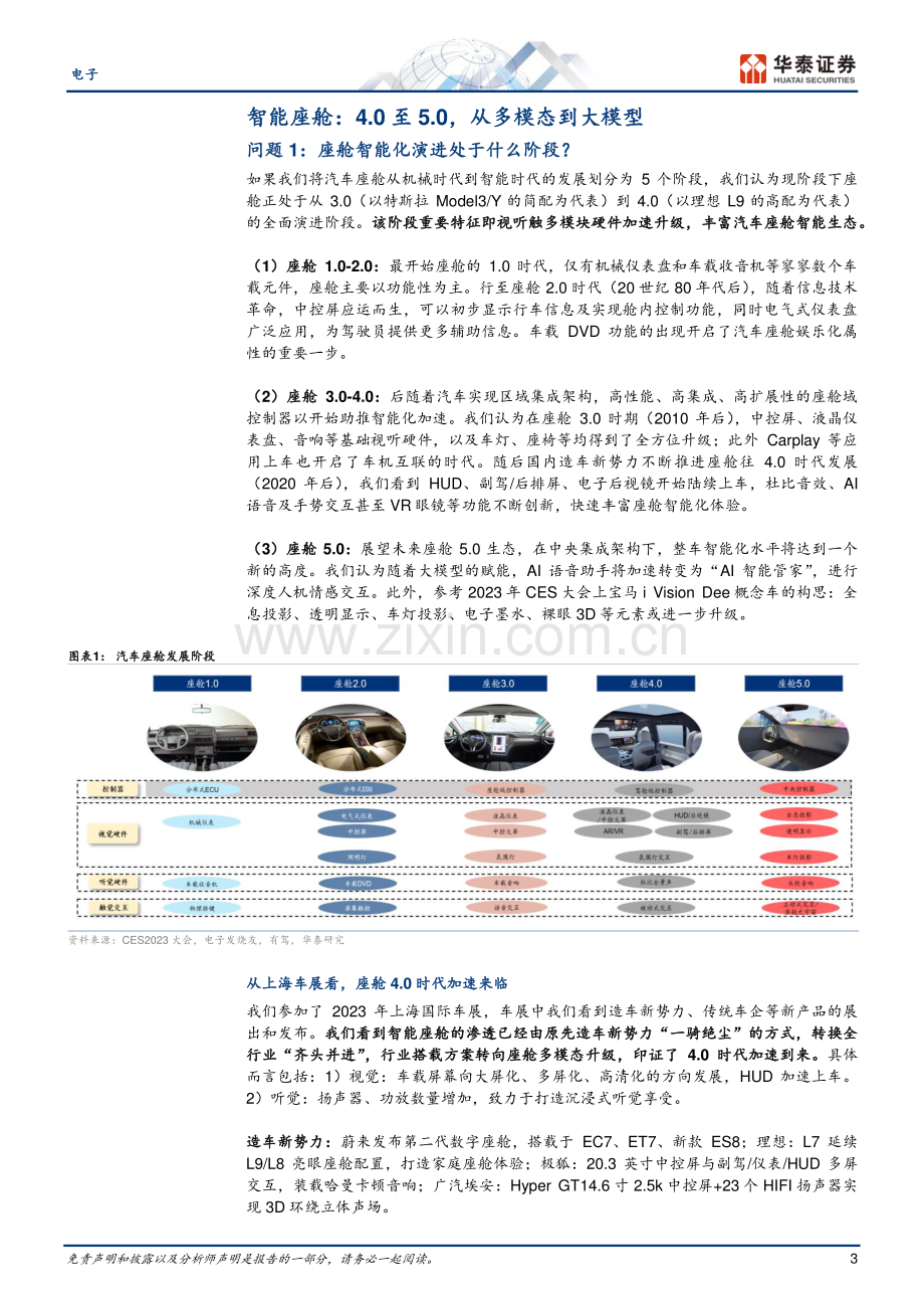 智能座舱行业研究：AI大模型如何赋能智能座舱.pdf_第3页