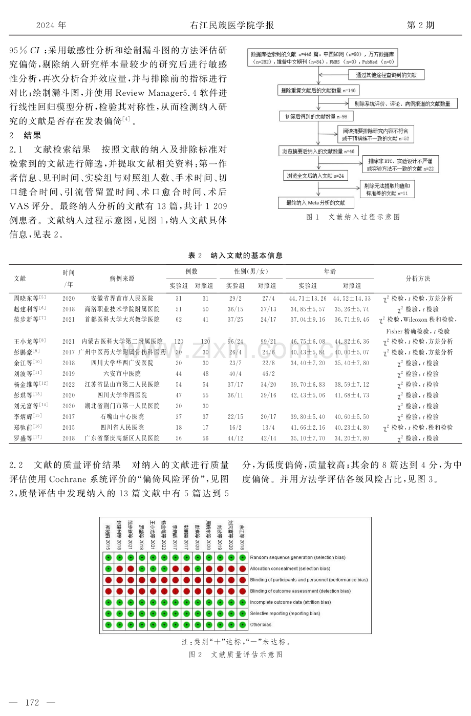 Allgower-Donati缝合法与Donati缝合法在跟骨骨折手术中临床疗效的Meta分析.pdf_第3页