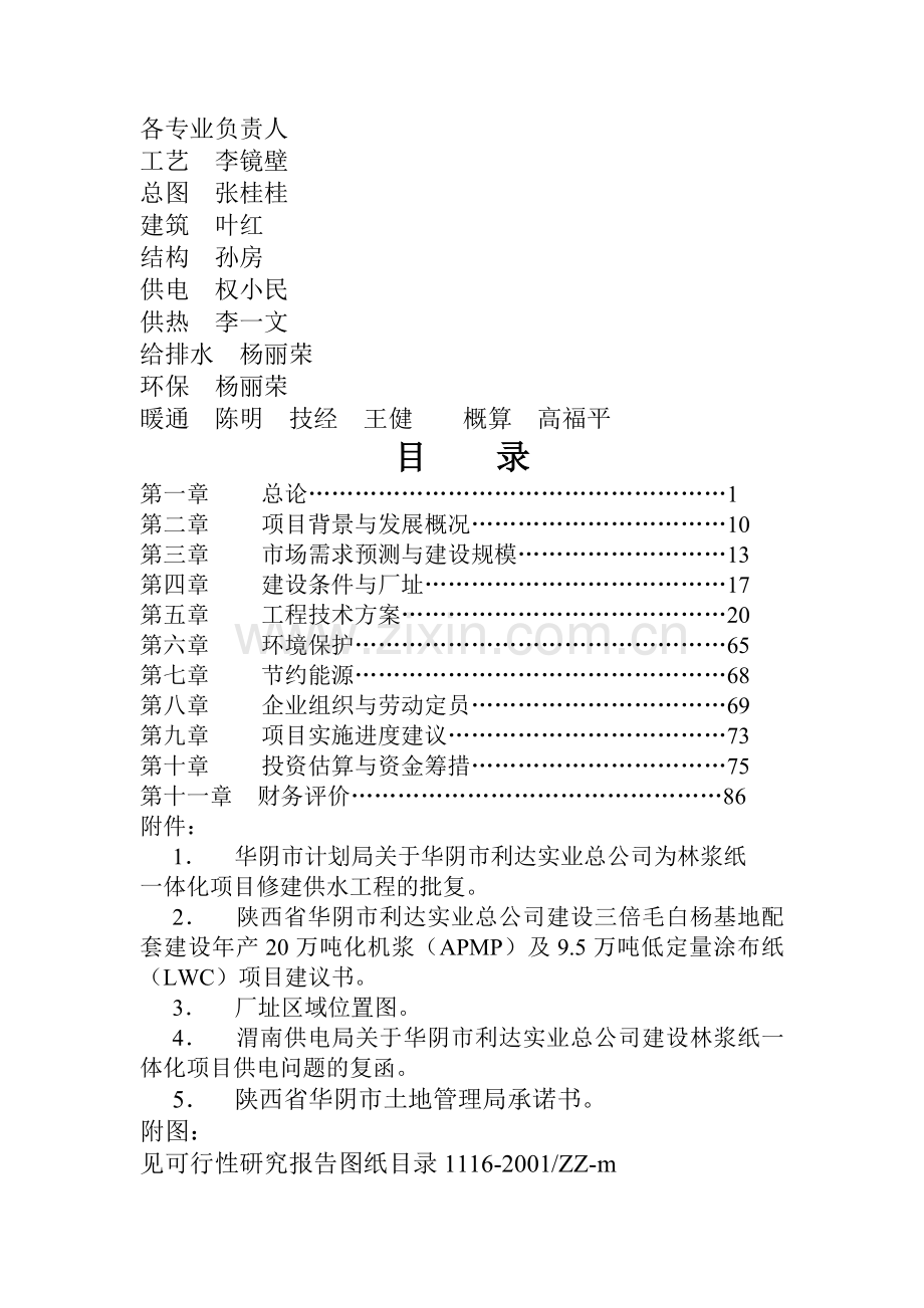 林浆纸一体化项目可行性研究报告.doc_第2页