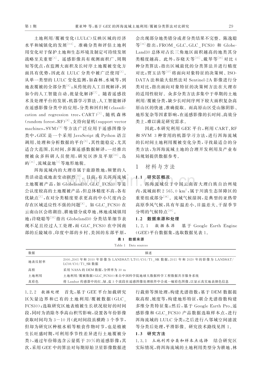 基于GEE的洱海流域土地利用_覆被分类算法对比研究.pdf_第2页