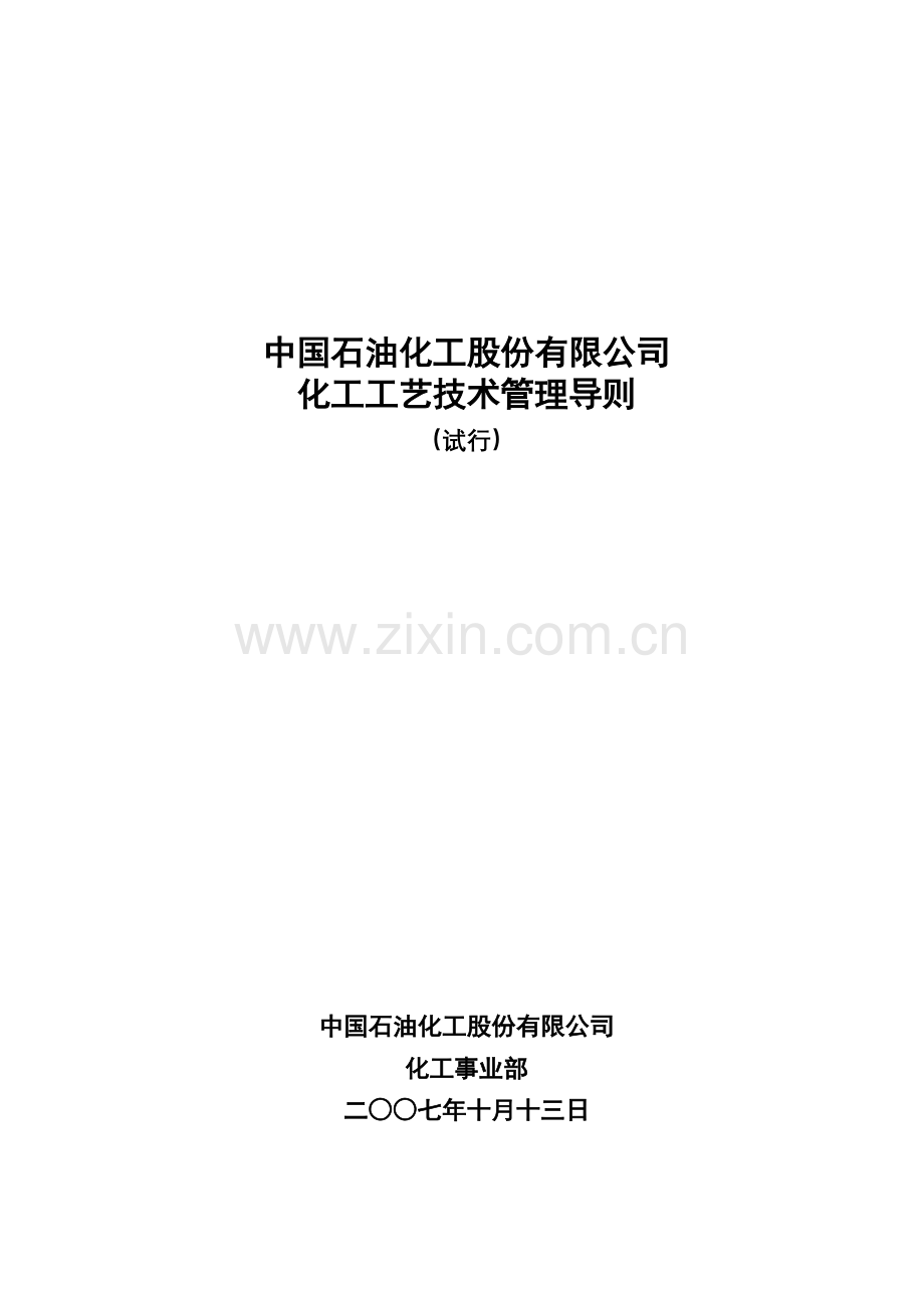 中国石油化工股份有限公司化工工艺技术导则试行石化股份化塑〔2007〕119号.doc_第2页