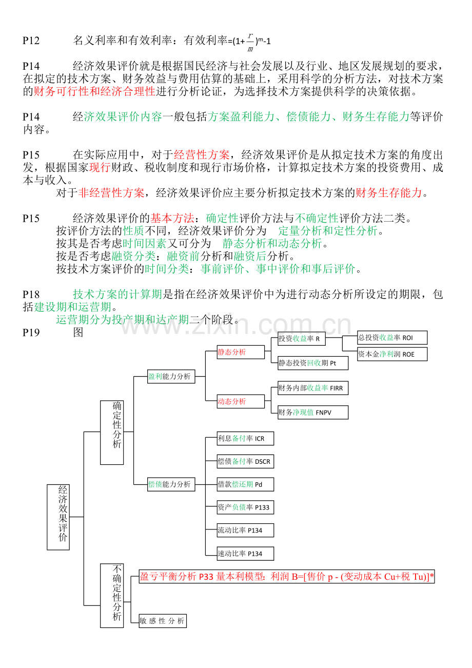 一级建造师建设工程经济考试核心考点总结.doc_第2页