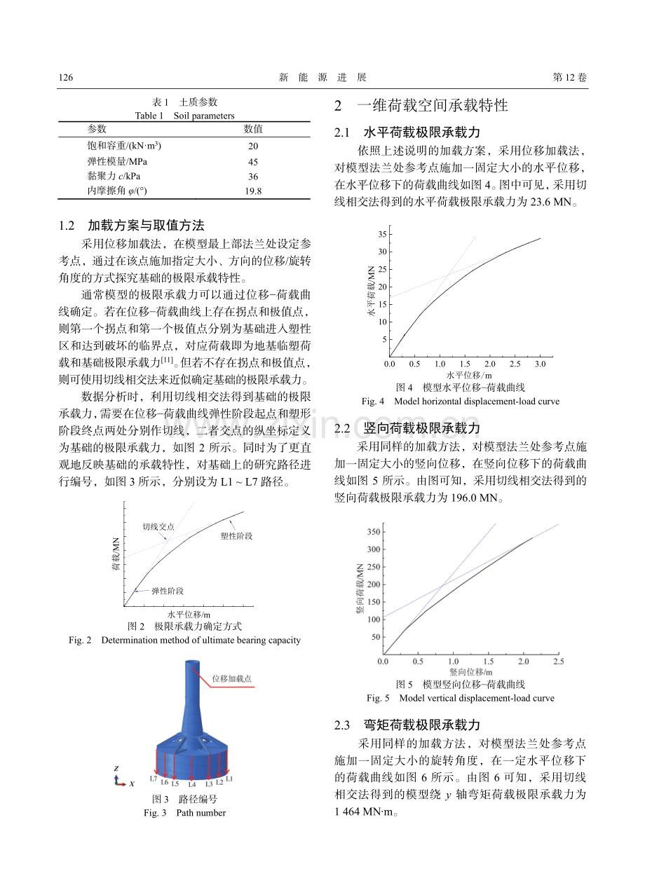 海上风电单柱复合筒型基础复合加载条件下的承载特性.pdf_第3页