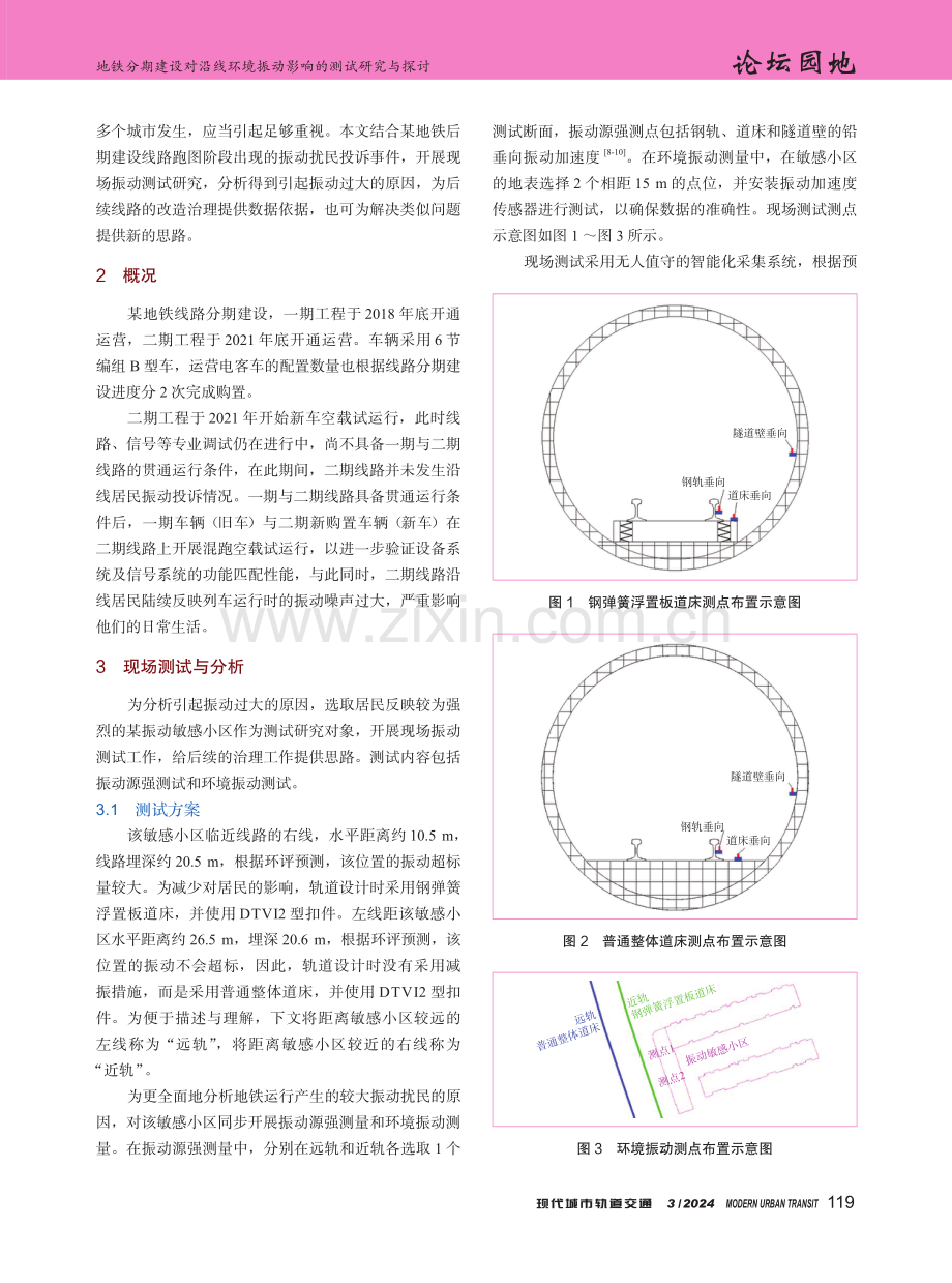 地铁分期建设对沿线环境振动影响的测试研究与探讨.pdf_第2页