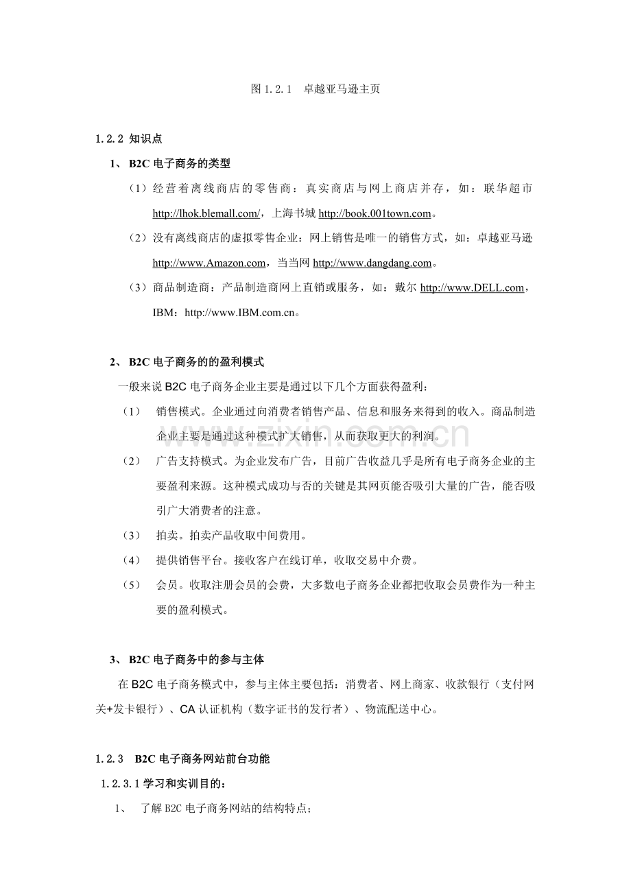 B2C电子商务网站运营与管理学习指南1.doc_第2页