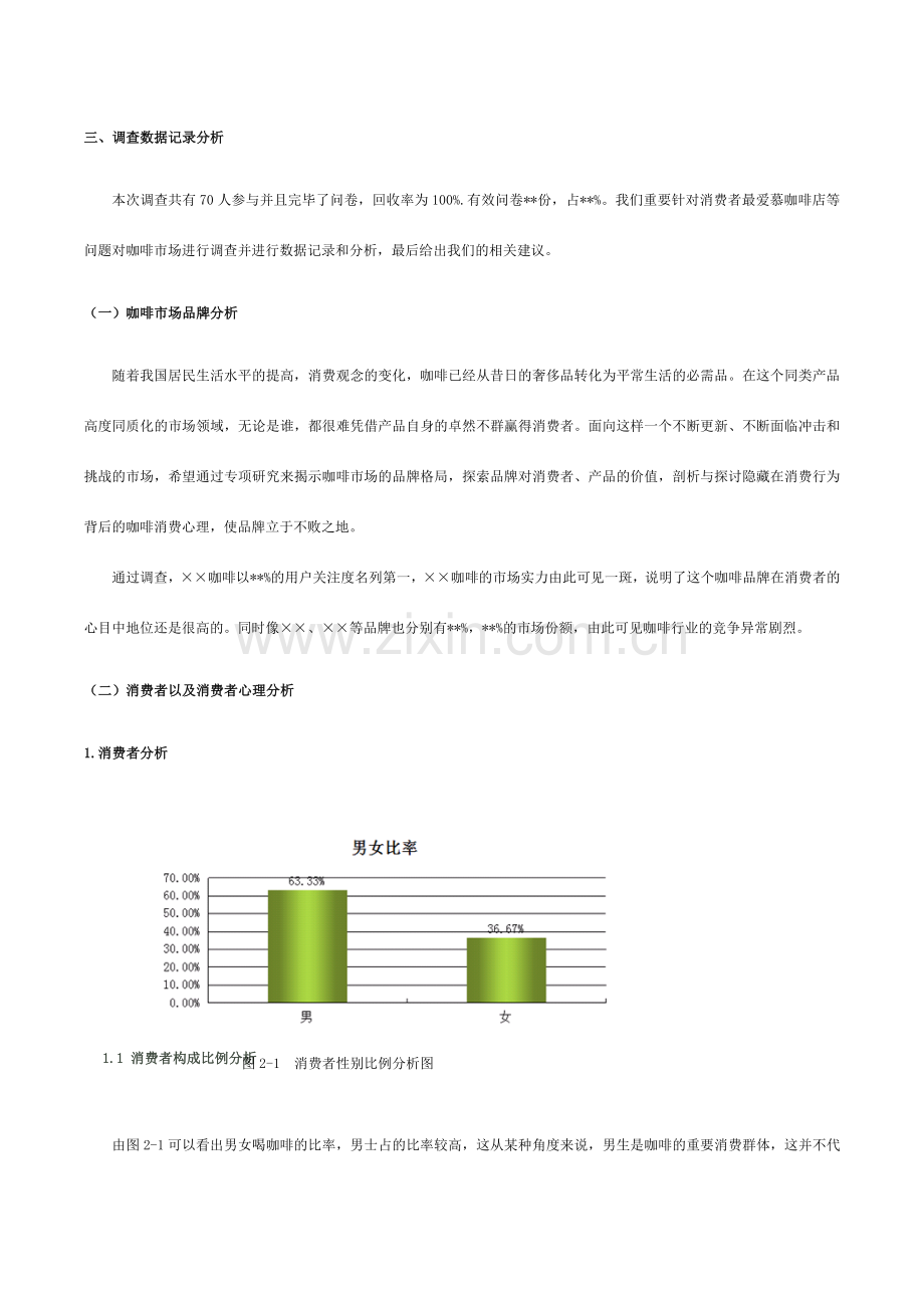 市咖啡店市场调查报告.doc_第3页