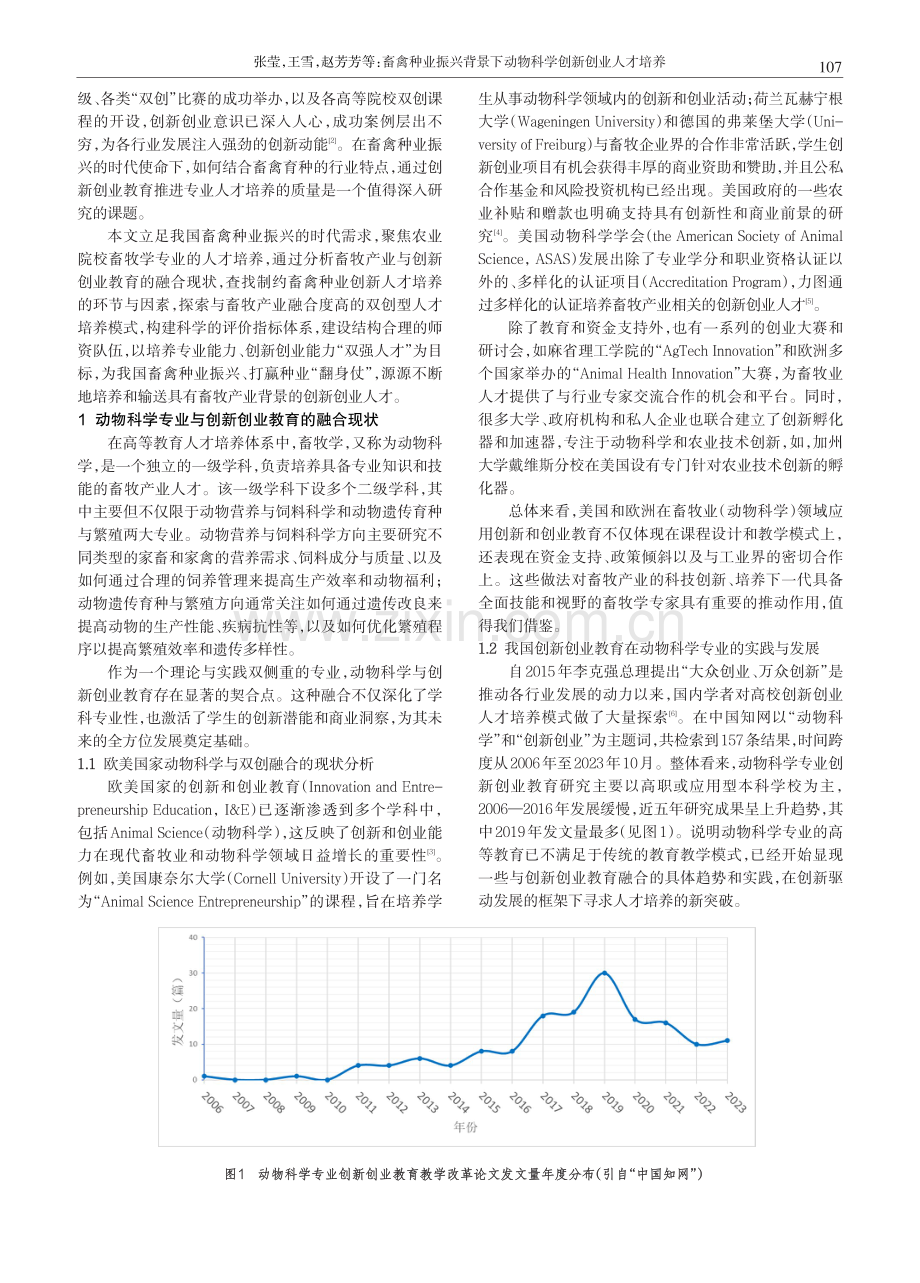 畜禽种业振兴背景下动物科学创新创业人才培养.pdf_第2页