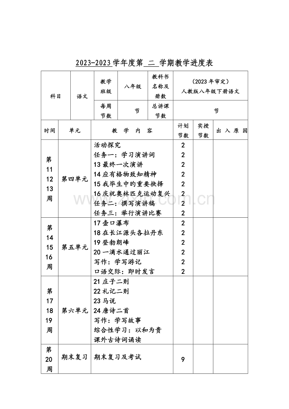 2023年部编人教版八年级下册语文教案新版全册.doc_第2页