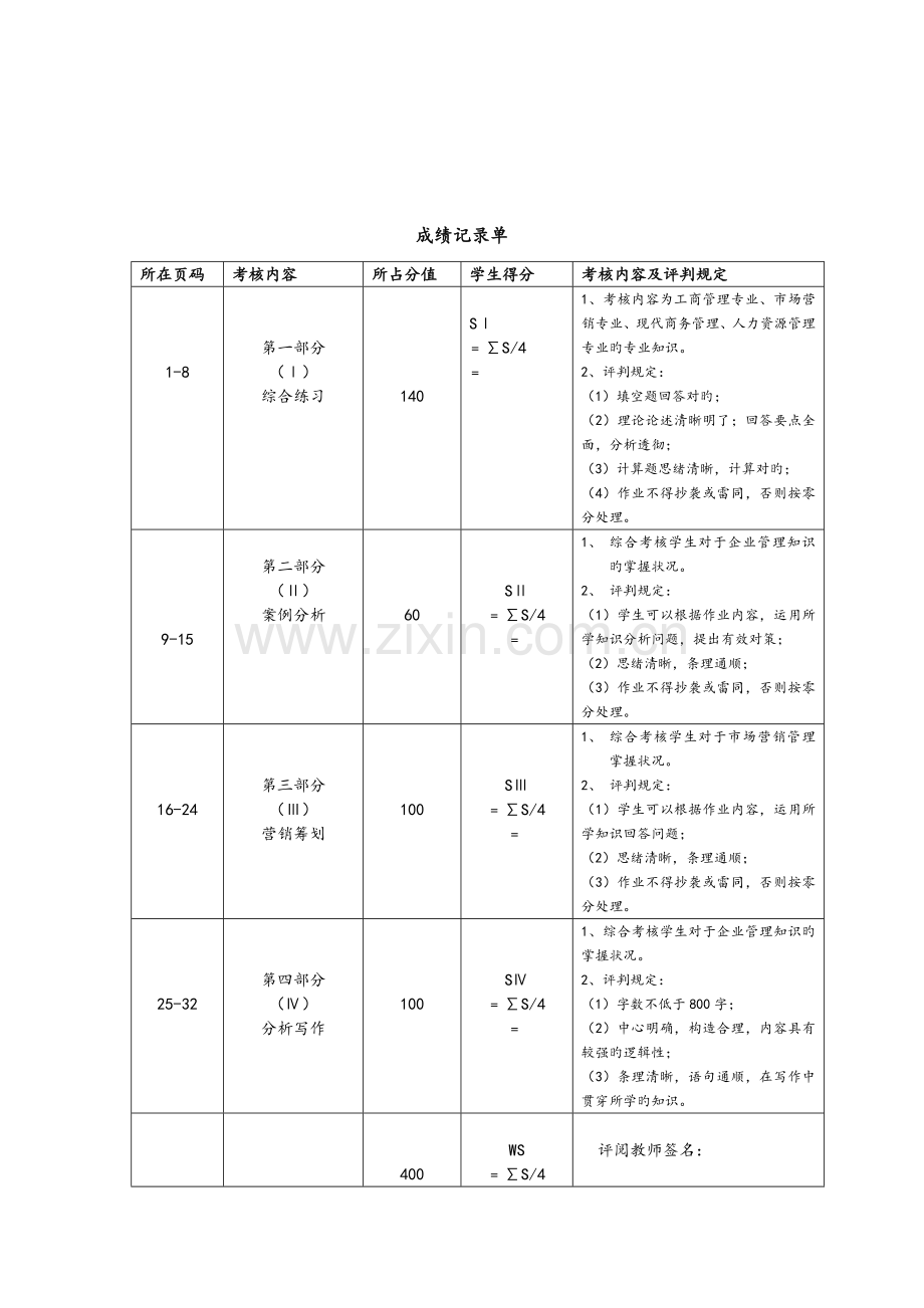 2023年工商管理毕业大作业答案解析.doc_第2页