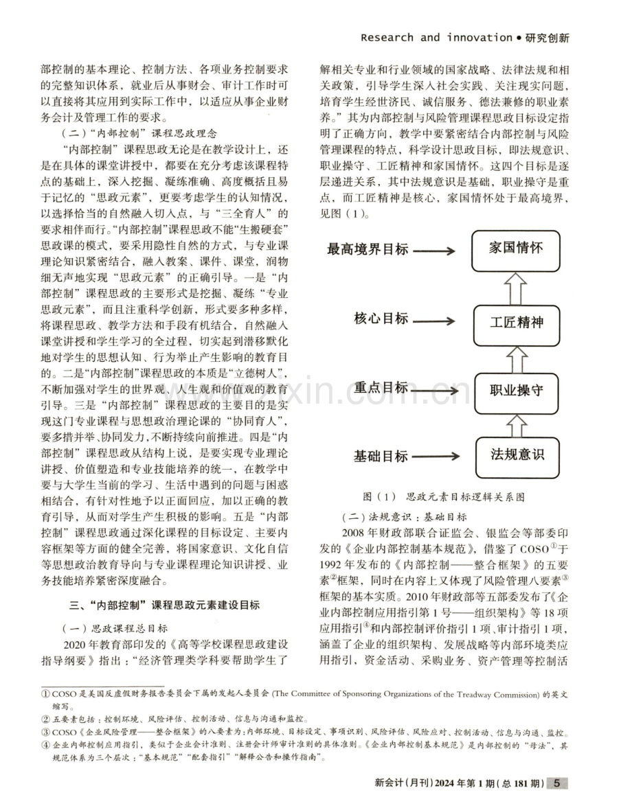 “内部控制”课程思政建设探索.pdf_第2页