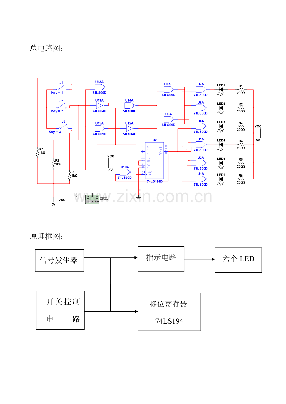 数电课程设计汽车尾灯.doc_第2页