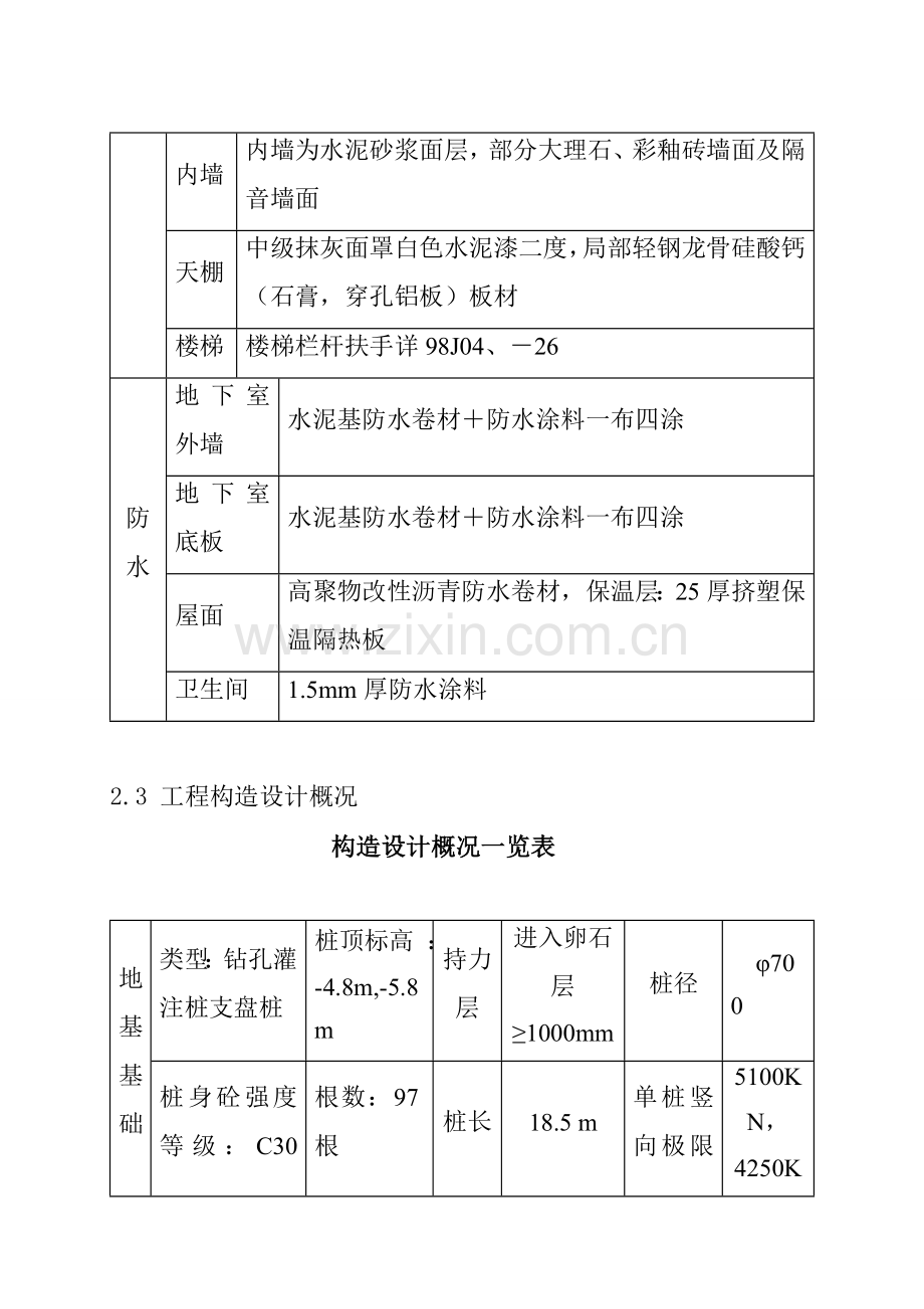 中心大楼工程施工组织设计实例.doc_第3页